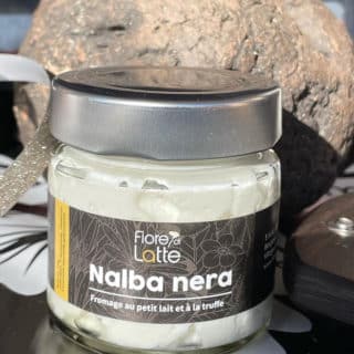 Nalba Nera - Fromage au petit lait fermier à la truffe noire - Fiore di Latte