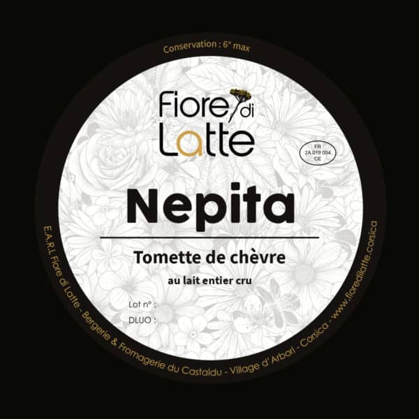 Nepita - Tomette de chèvre fermier - Fiore di Latte