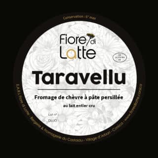 Taravellu - Fromage de chèvre à pâte persillée fermier - Fiore di Latte
